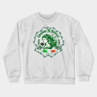 Grainne Ni Mhaille Shamrocks Crewneck Sweatshirt